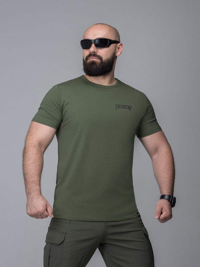 Футболка Bomb хаки BEZET фото