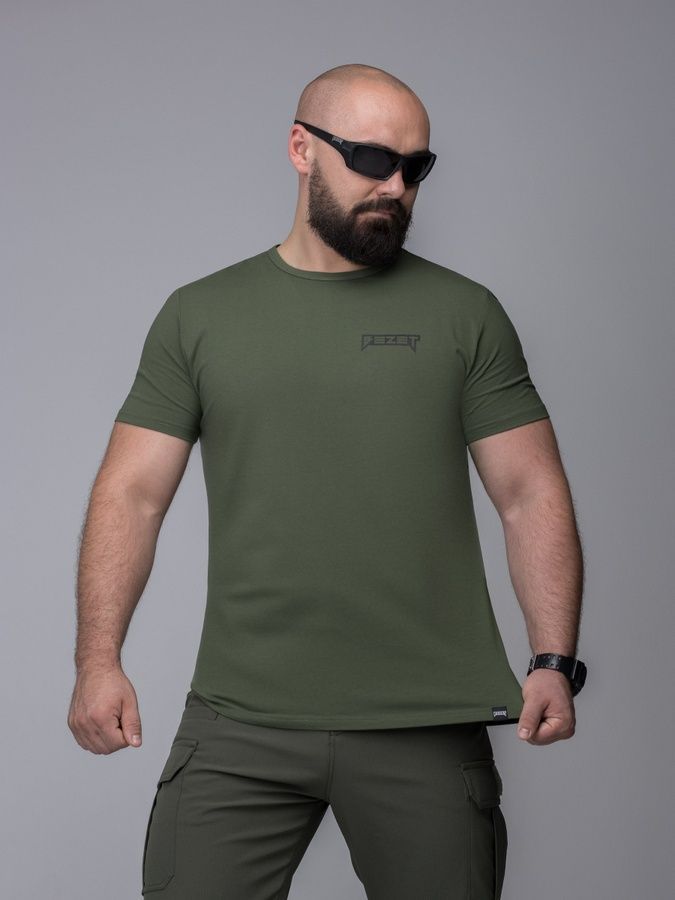 Футболка Bomb хаки BEZET фото