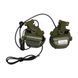 Активні захисні навушники Earmor M32X Mark3 (FG) Olive фото 1