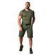 Тактические мужские шорты Twill оливковые Camotec фото 2