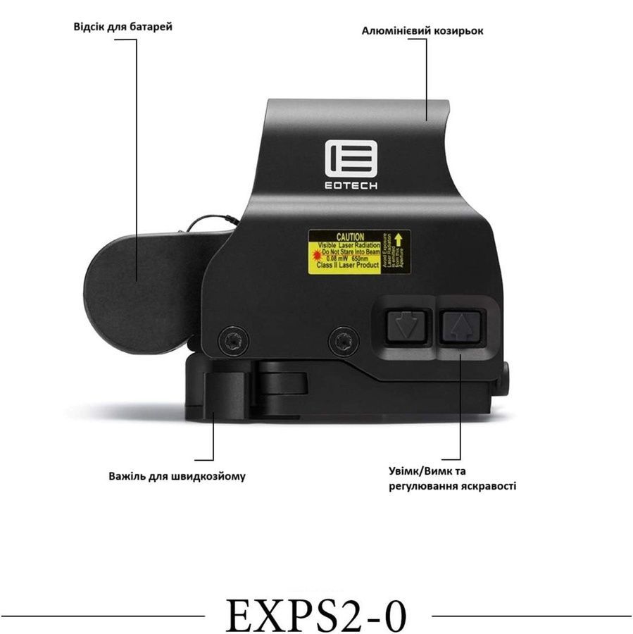 Коллиматорный прицел EOTech EXPS2-0 Blk фото