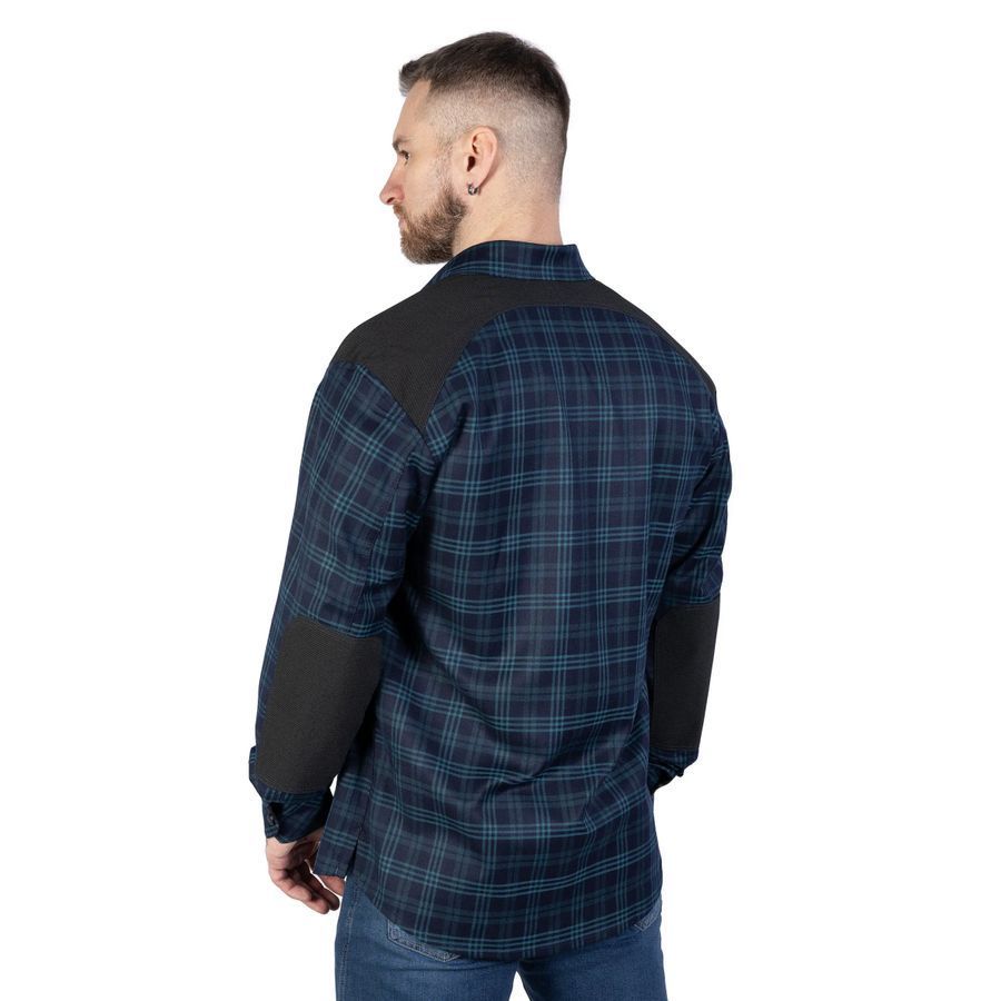 Сорочка "Тайфун" Teal/Navy (9581), 3XL фото