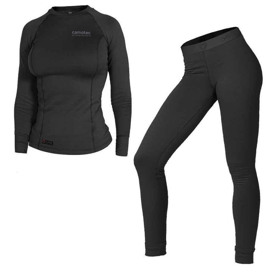 Женское термобелье Pani Polarheat QS Черный Camotec фото Женское термобелье Pani Polarheat QS Черный Camotec фото