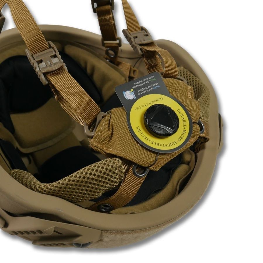 Шлем MICH 2000 Helmet PE NIJ IIIA койот L фото