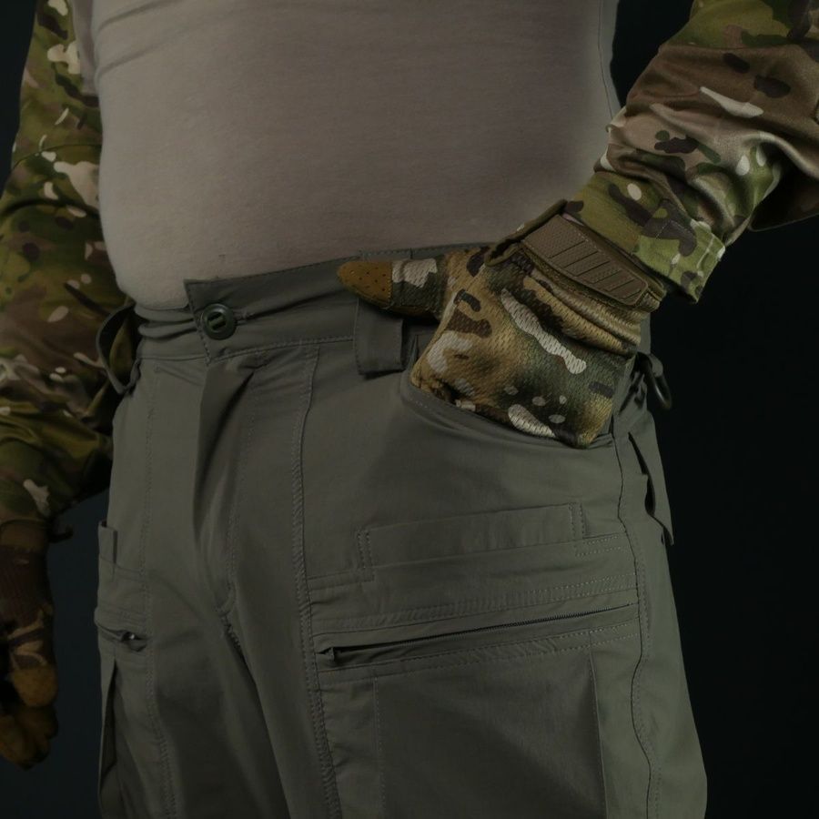 Штани нейлонові Floki Khaki фото