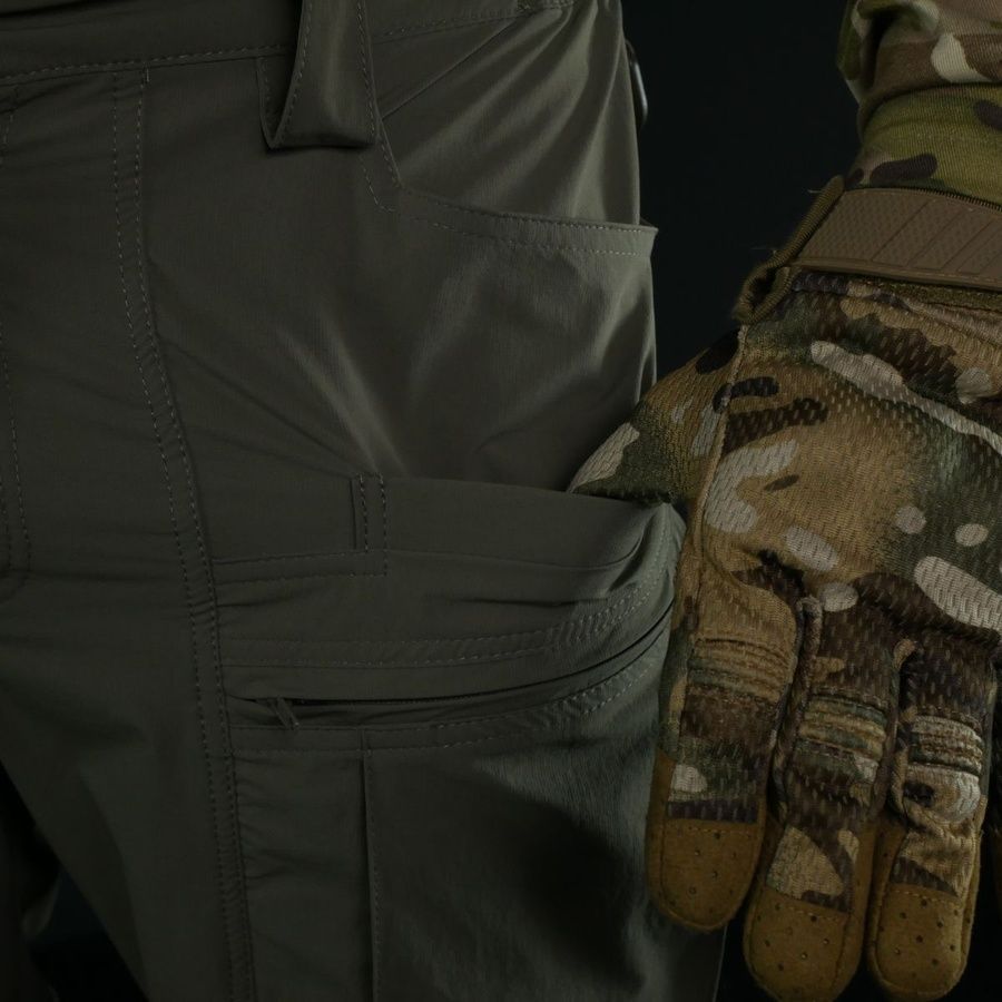 Штани нейлонові Floki Khaki фото