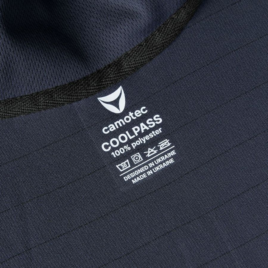 Футболка поло Patrol ID Long CoolPass Antistatic темно-синее Camotec фото