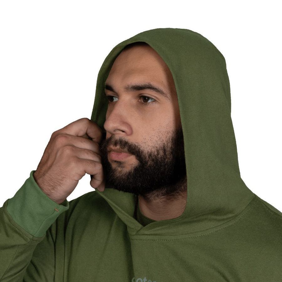 Літній чоловічий повсякденний спортивний костюм Basic Hood Олива Camotec фото