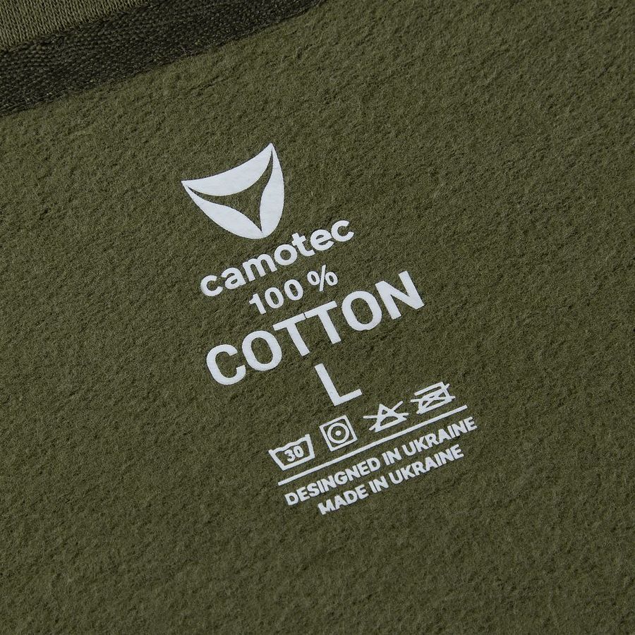 Літній чоловічий повсякденний спортивний костюм Basic Hood Олива Camotec фото