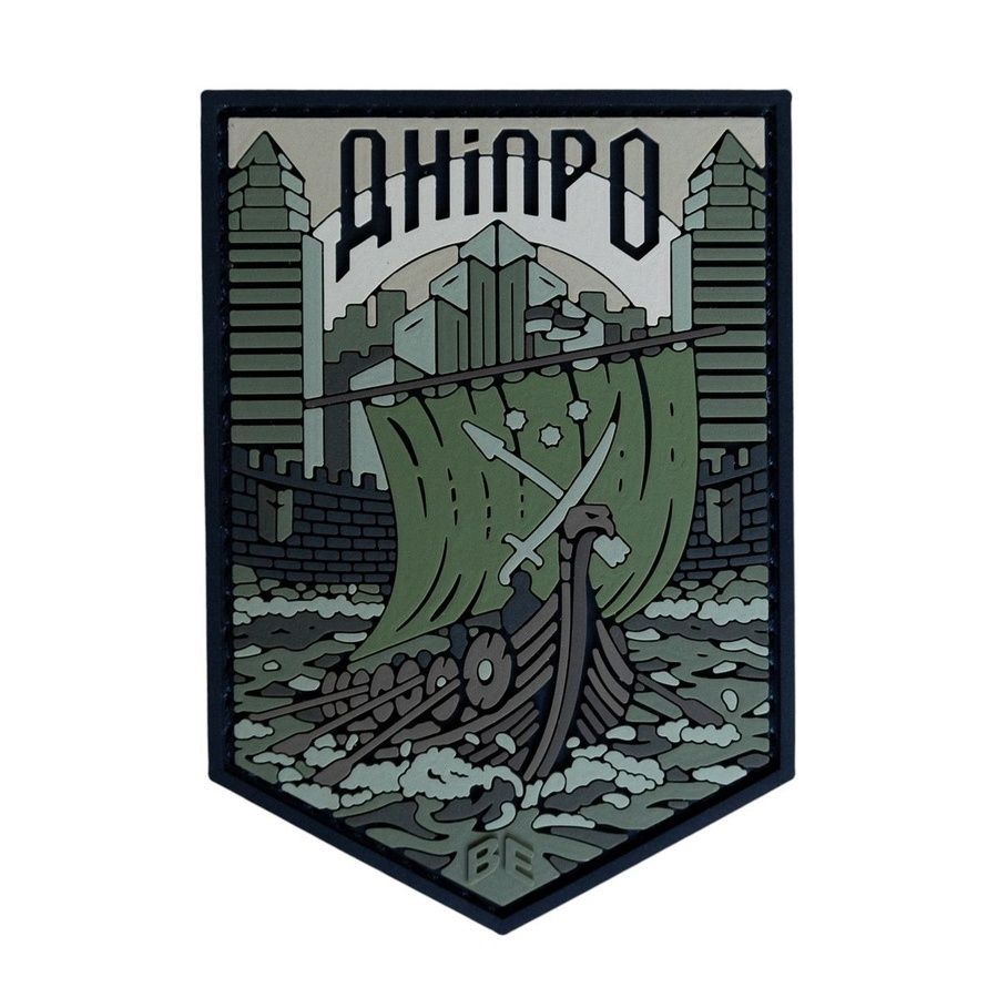 ПВХ Патч (шеврон) "Дніпро" фото