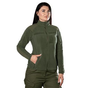 Женская военная тактическая флисовая кофта Pani Commander . олива Camotec фото