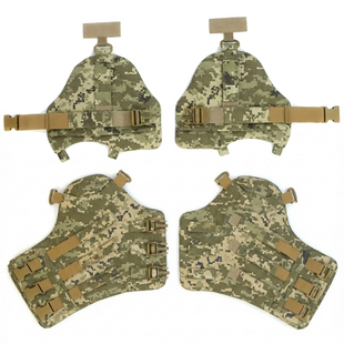 Комплект балістичного захисту плечей та передпліччя &ldquo;ARM Protection&rdquo; 1 або 2 класу,піксель, MOLLI