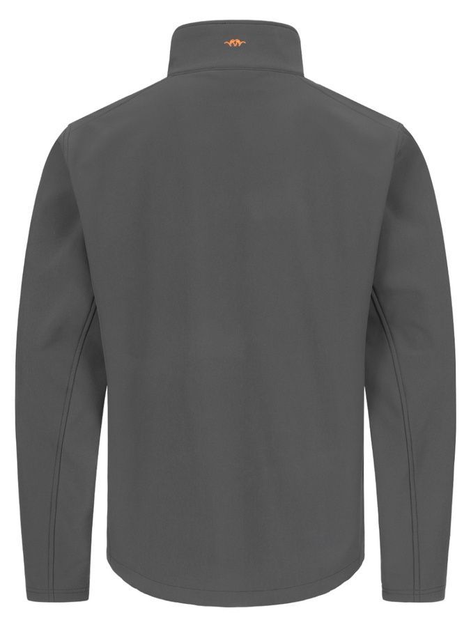Демисезонная мужская повседневная куртка Softshell Blaser серая Blaser Active Outfits фото