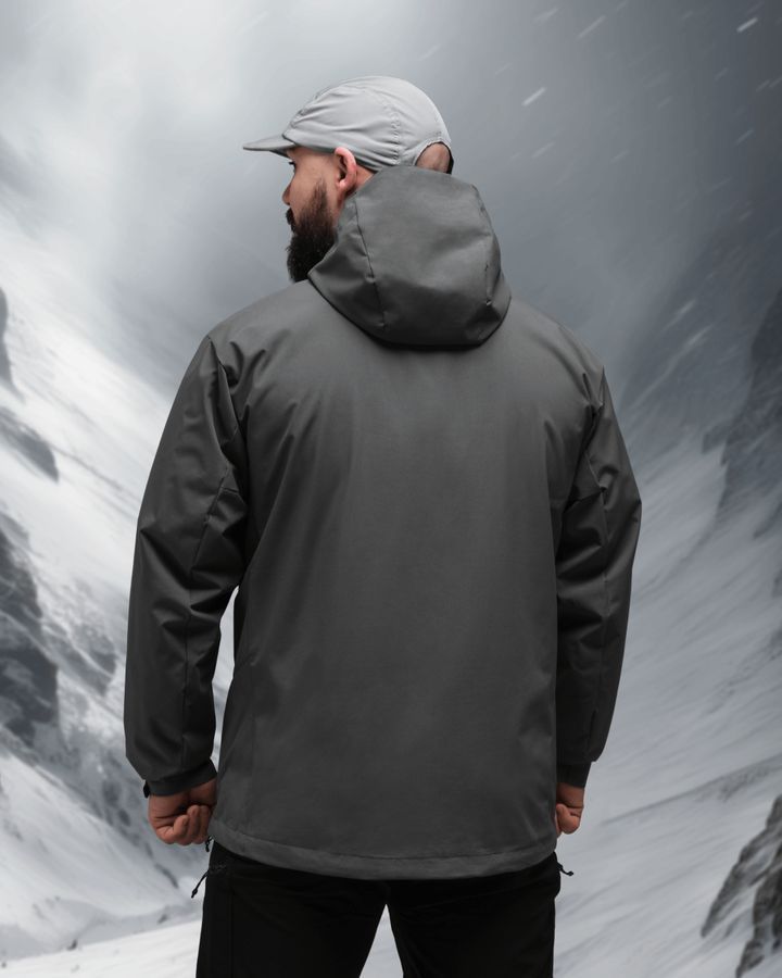 Куртка вітрівка BEZET WindBreaker сірий