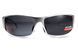 Захисні окуляри Global Vision BAD-ASS-1 GunMetal (G-Tech&trade; blue) сині дзеркальні фото 9
