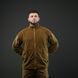 Чоловіча військова тактична флісова кофта вітрозахисна mod. 6 койот Militex фото 6