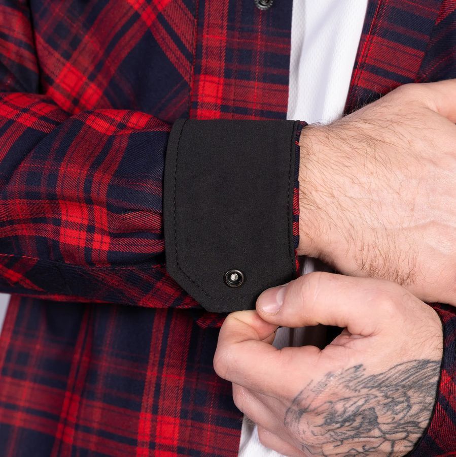 Повсякденна сорочка "Буревій" Red/Navy (9576) Camotec фото