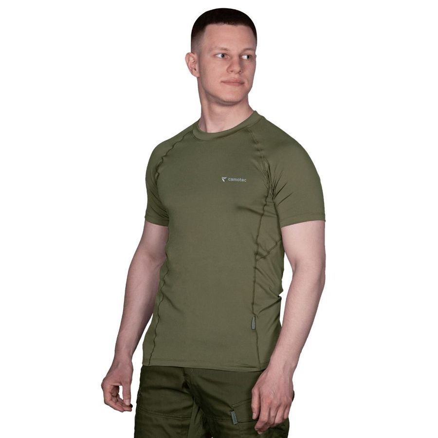 Футболка Thorax CoolPass олива Camotec фото