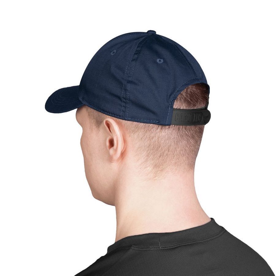 Тактическая бейсболка New Fix Rip-Stop Teflon Dark Blue Camotec фото