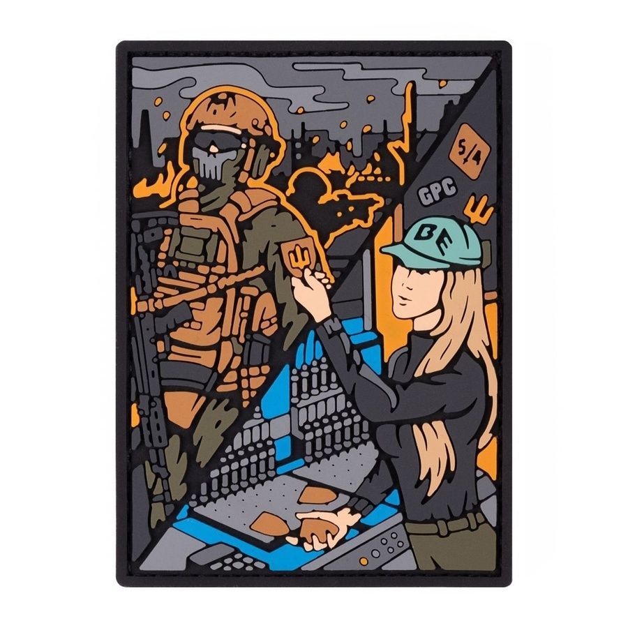 ПВХ патч (шеврон) "Lifestyle" фото