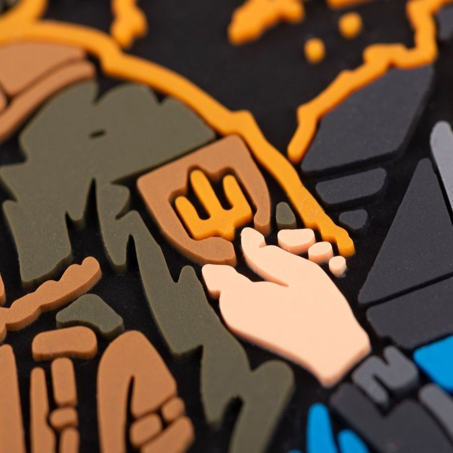 ПВХ патч (шеврон) "Lifestyle" фото