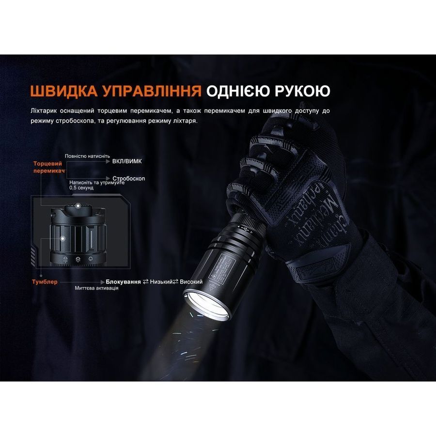 Ліхтар ручний лазерний Fenix TK30R фото