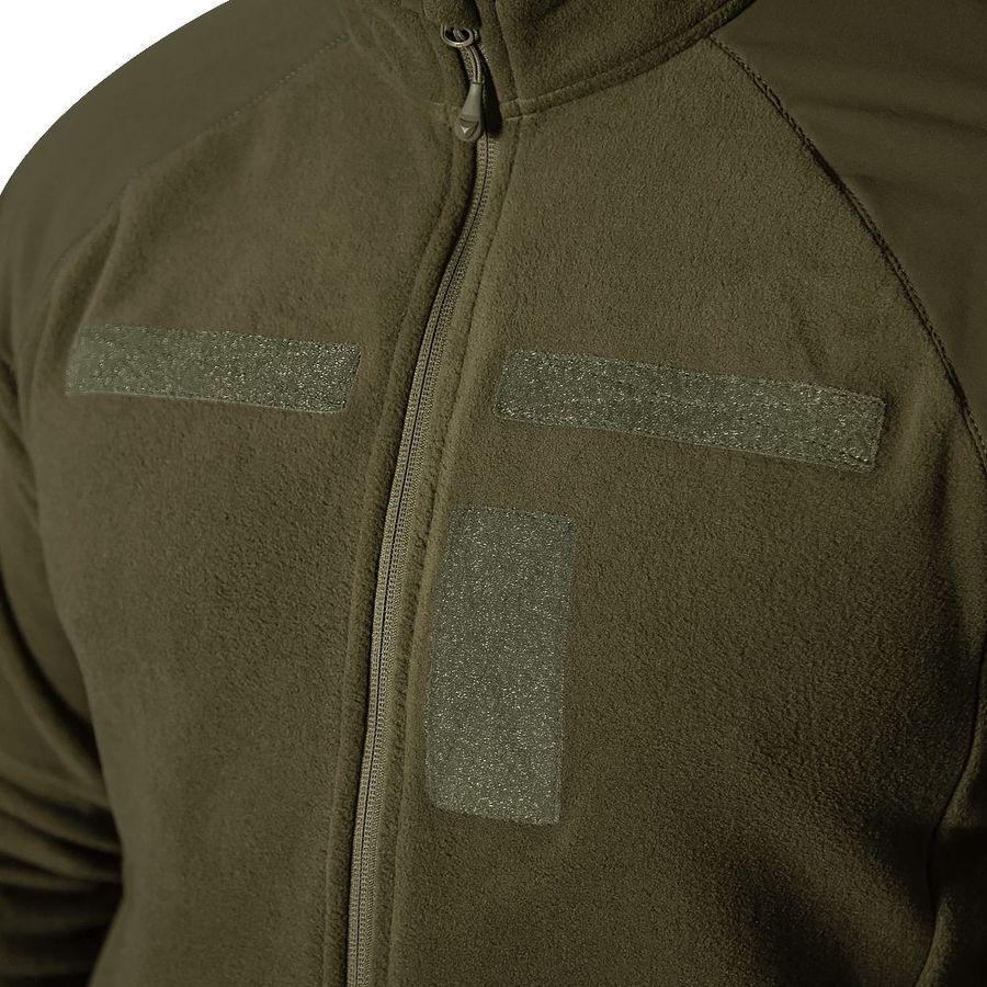 Мужская военная тактическая флисовая кофта Commander . олива Camotec фото