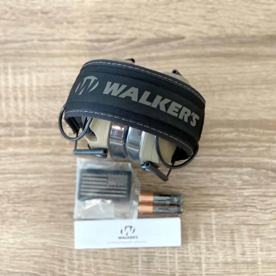 Активные защитные наушники Walker's Razor Slim Electronic Muffs (FDE) фото