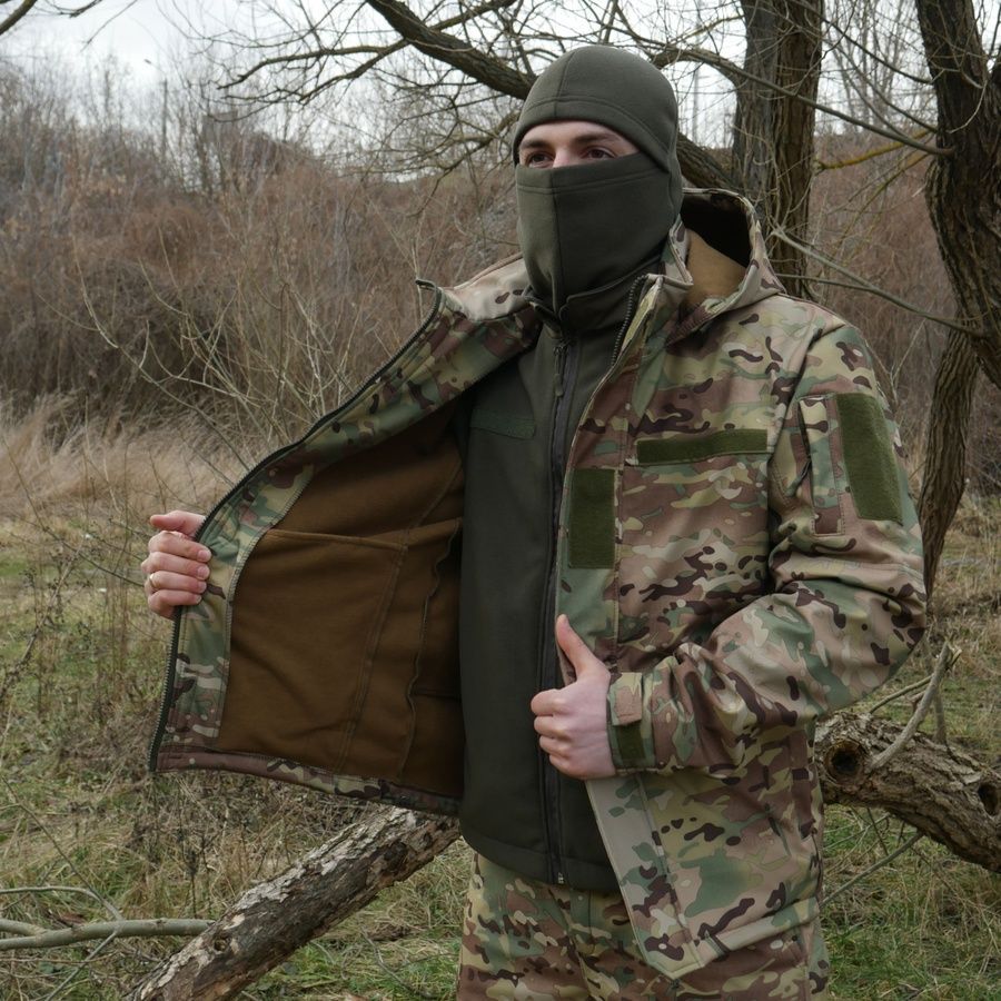 Куртка Softshell Exclusive collection Kiborg Мультикам фото