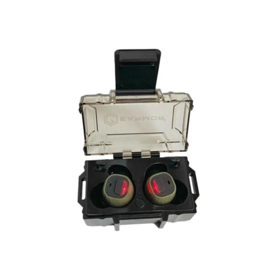 Активные защитные наушники (беруши) Earmor M20 Tactical Earbuds (Foliage Green) фото