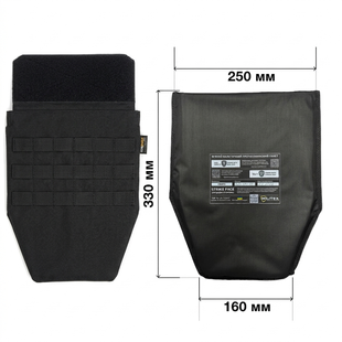 Балістичний захист паху 1 або 2 класу, Чорний MOLLI фото