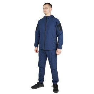 Водоотталкивающий костюм синий 4W Stretch Militex фото