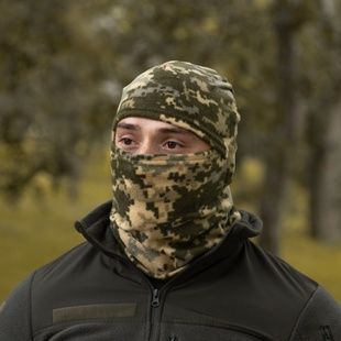 Балаклава флисовая Піксель подшлемник МОЛЛИ фото