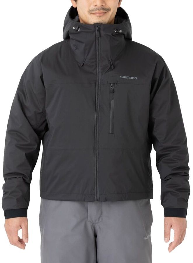 Куртка Shimano Durast Warm Short Rain Jacket XL Black фото
