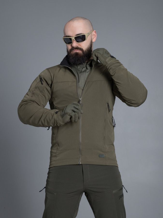 Куртка ветровка BEZET Force хаки фото