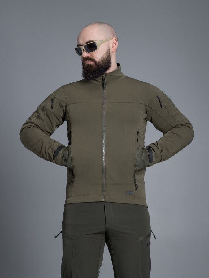 Куртка ветровка BEZET Force хаки фото