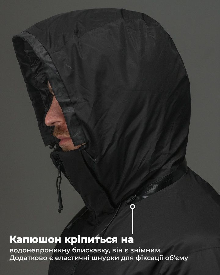 Куртка зимняя BEZET Storm черный фото