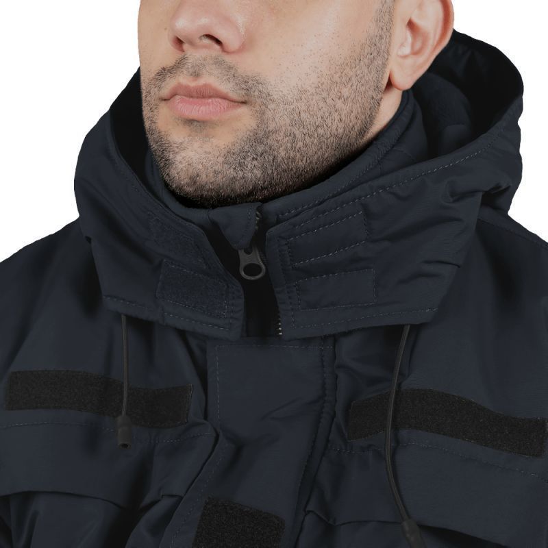 Зимняя тактическая куртка Patrol System Nylon синяя Camotec фото