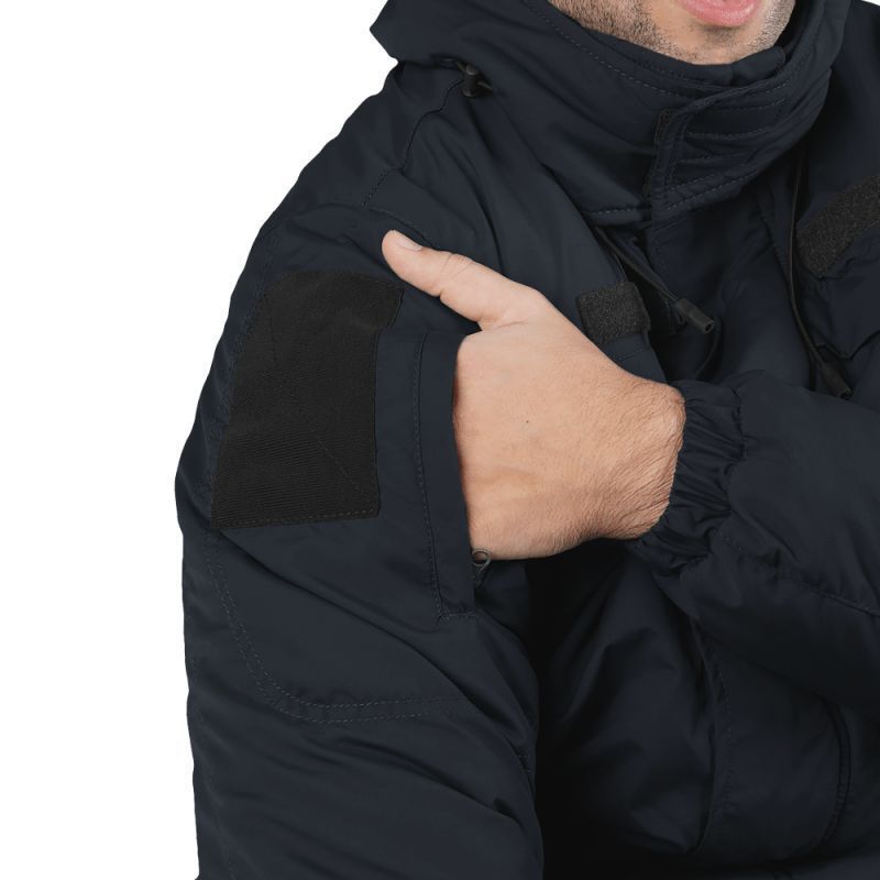 Зимняя тактическая куртка Patrol System Nylon синяя Camotec фото