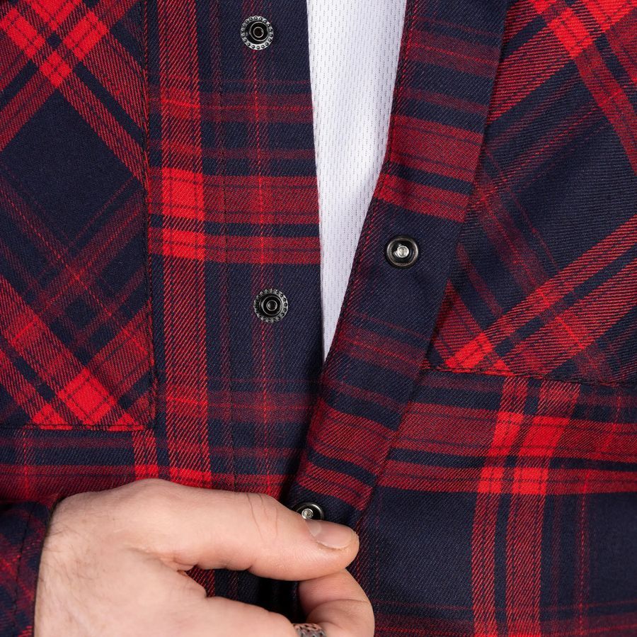 Повсякденна сорочка "Буревій" Red/Navy (9576) Camotec фото