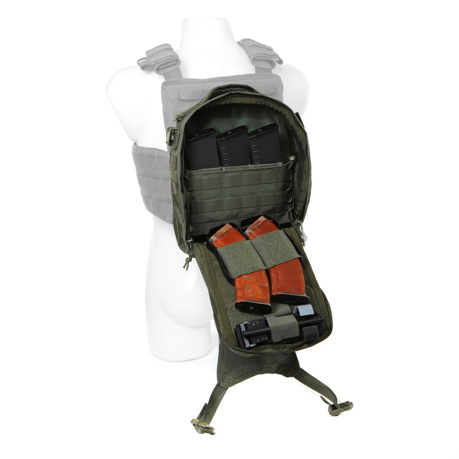Тактический рюкзак с креплением к плитоноске 6 л Multicam МОЛЛИ TR-006 фото