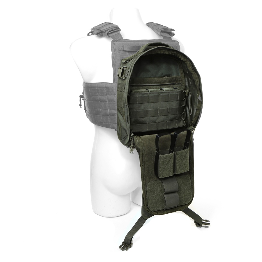 Тактичний рюкзак з кріпленням до плитоноски 6 л Multicam МОЛЛІ TR-006 фото