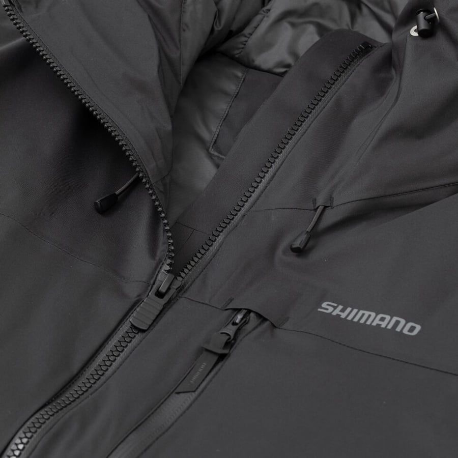 Куртка Shimano Durast Warm Short Rain Jacket XL Black фото