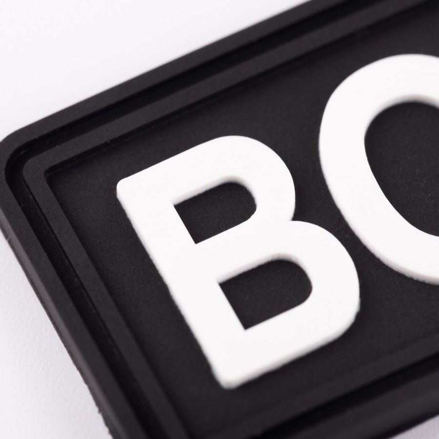 Шеврон Волонтер (Чорний) фото Шеврон Волонтер (Чорний) фото