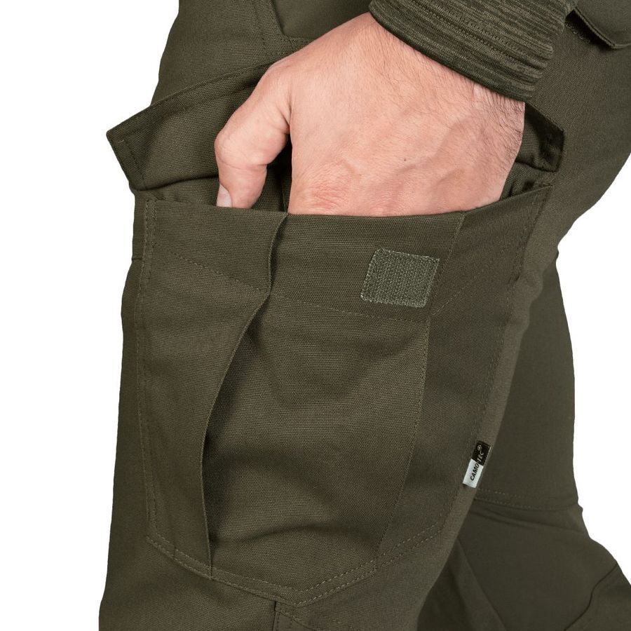 Мисливські демісезонні штани Spartan Canvas олива Camotec фото