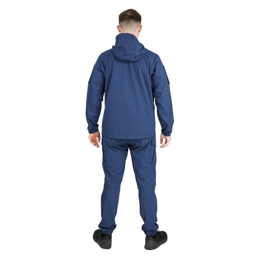 Демисезонный водоотталкивающий костюм Синий 4W Stretch Militex фото