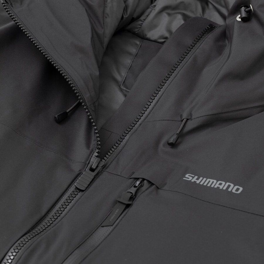 Куртка Shimano Durast Warm Short Rain Jacket XL Black фото