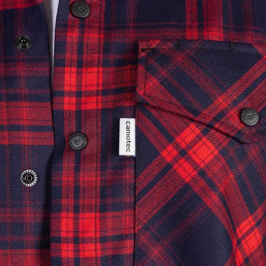 Повсякденна сорочка "Буревій" Red/Navy (9576) Camotec фото