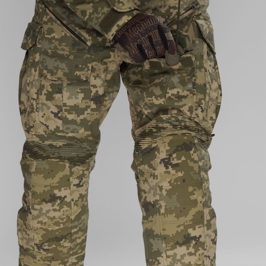 Комплект військової форми штани Gen 5.5 + куртка Gen 5.3 UATAC Піксель mm14 XS фото