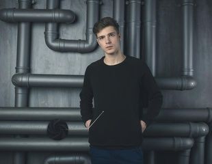 Теплий світшот BEZET Tech Чорний фото